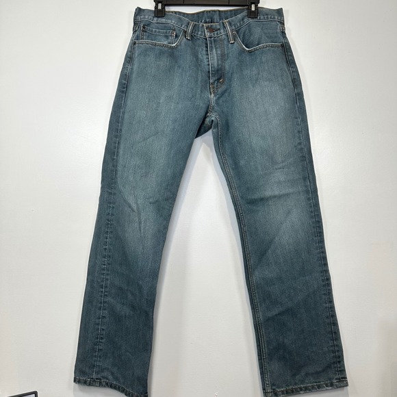 Levi's 559‎ Relaxed Straight Leg Jeans Classic Denim Blue Jeans W34 L34(31) - Picture 1 of 4